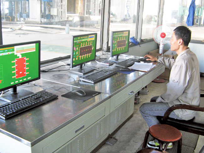 全自動(dòng)加熱爐、正火爐操作室